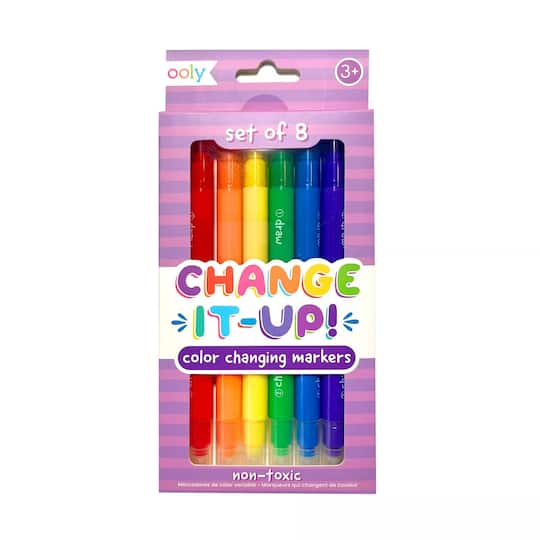 OOLY Color Changing Markers, 8ct.